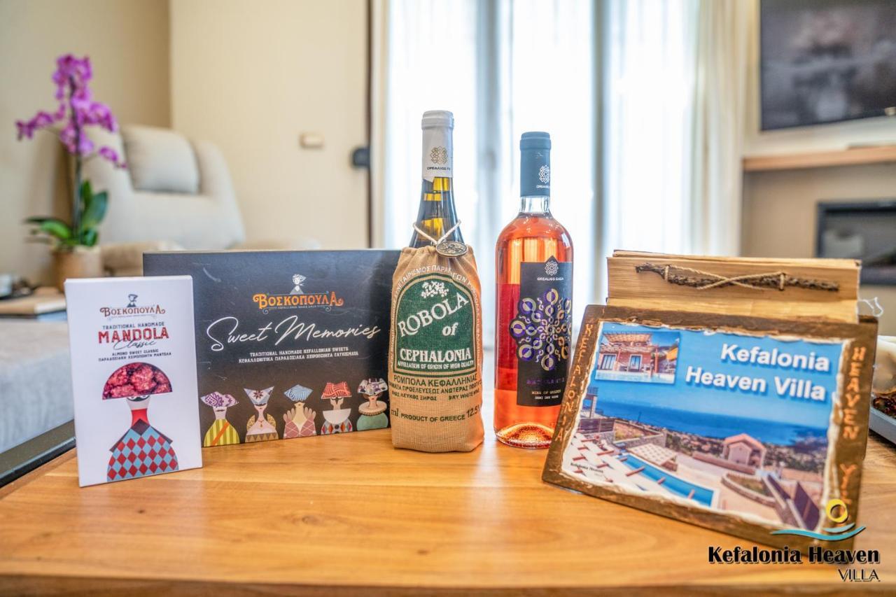 Kefalonia Heaven Villa Vlaháta Kültér fotó