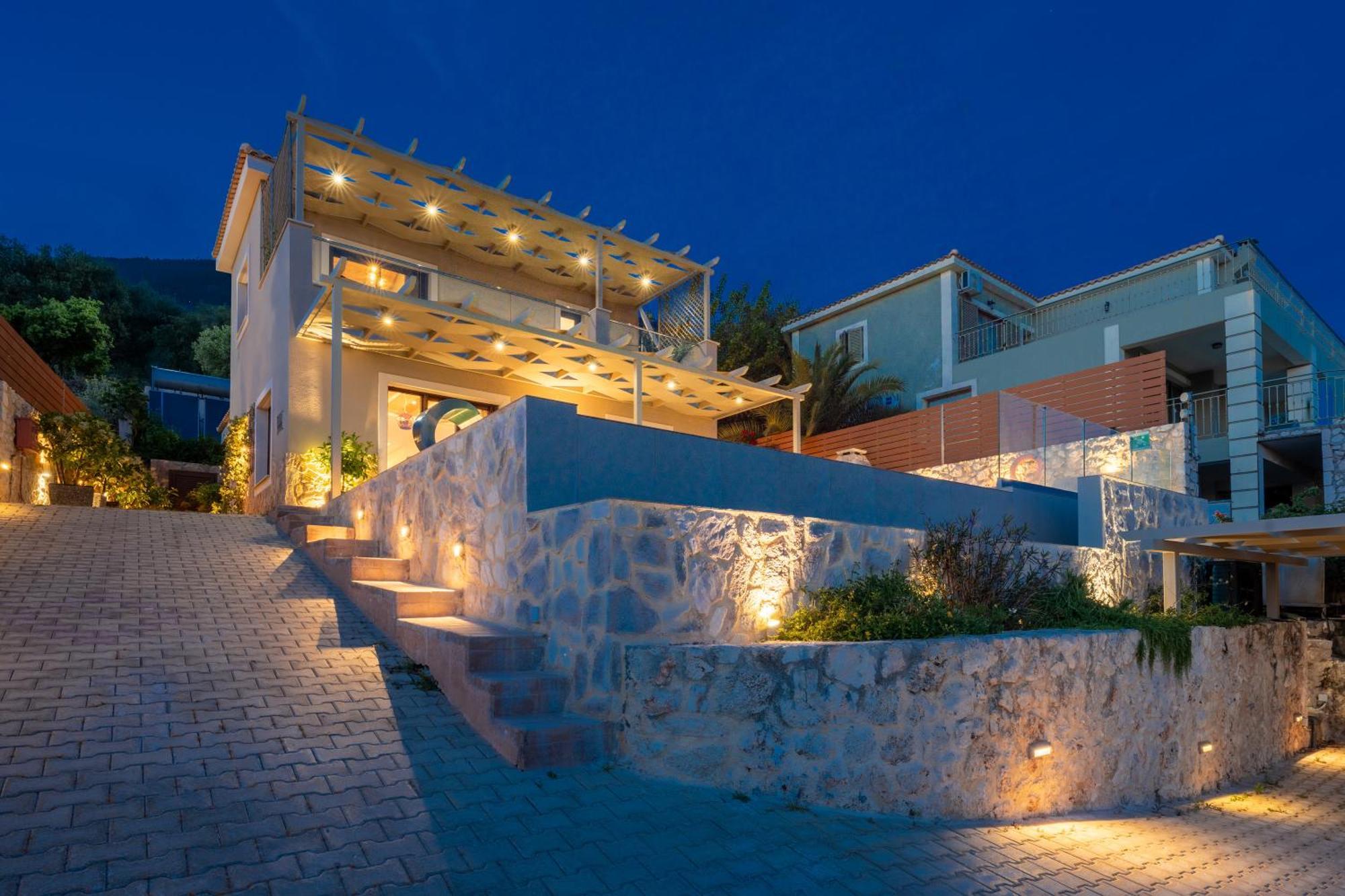 Kefalonia Heaven Villa Vlaháta Kültér fotó